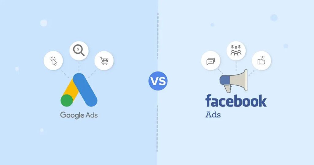 Google vs Facebook Paid Advertisement