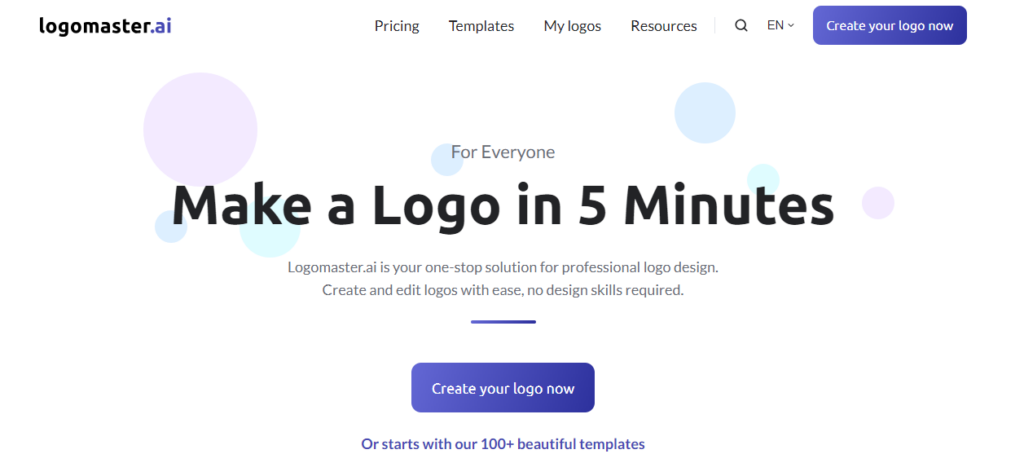 Create Logo Designs Using AI